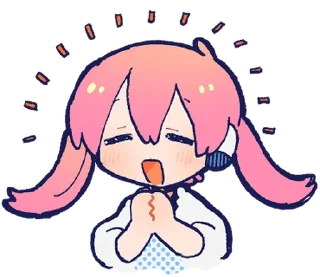 Стикер ૮꒰ ｡っ -｡꒱ఎ   ⃝@mewsticks ⊹  ◜ ♡  𝅭 - 0