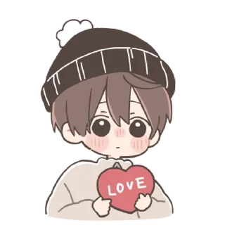 Стикер ૮꒰ྀི boy winter  ྀི꒱ა @nkplz - 2