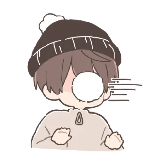 Стикер ૮꒰ྀི boy winter  ྀི꒱ა @nkplz - 8