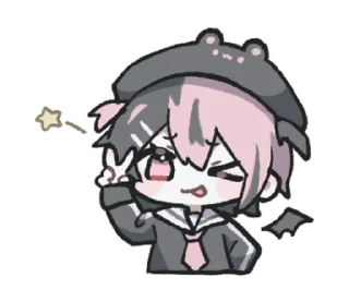 Sticker ꒰ ૮꒰ྀིゝ。∂ ྀི꒱ა꒱ @nkplz - 4