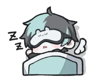 Sticker ꒰ ૮꒰ྀིゝ。∂ ྀི꒱ა꒱ @nkplz - 10