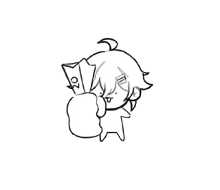 Sticker ૮꒰ ｡っ -｡꒱ఎ   ⃝@mewsticks ⊹  ◜ ♡  𝅭 - 11