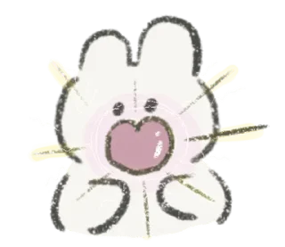 Стикер ૮꒰ ｡っ -｡꒱ఎ   ⃝@mewsticks ⊹  ◜ ♡  𝅭 - 4