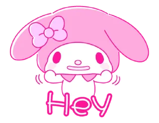 Sticker ꒰ ➤ my melody ֗ ♡  @nkplz ꒱ - 3