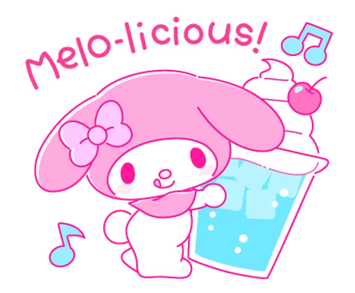 ꒰ ➤ my melody ֗ ♡  @nkplz ꒱ - 