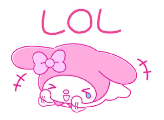 Sticker ꒰ ➤ my melody ֗ ♡  @nkplz ꒱ - 8