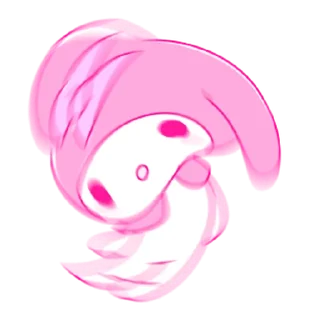 Sticker ꒰ ➤ my melody ֗ ♡  @nkplz ꒱ - 0