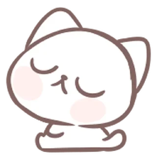 Sticker ꒰ ➤  котенш 4 💞 @nkplz ꒱ - 1