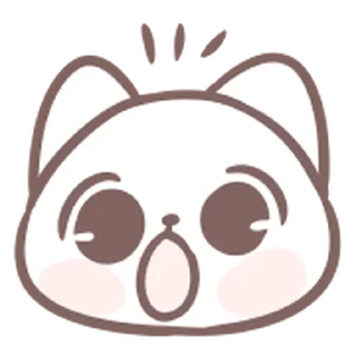 Sticker ꒰ ➤  котенш 4 💞 @nkplz ꒱ - 8