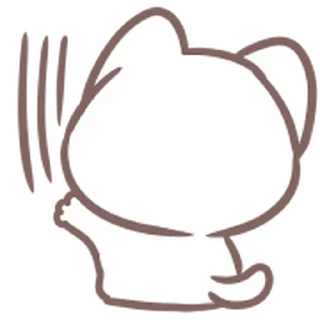 Sticker ꒰ ➤  котенш 4 💞 @nkplz ꒱ - 7