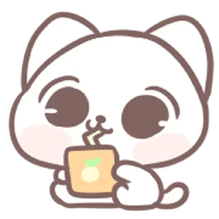 Sticker ꒰ ➤  котенш 4 💞 @nkplz ꒱ - 0