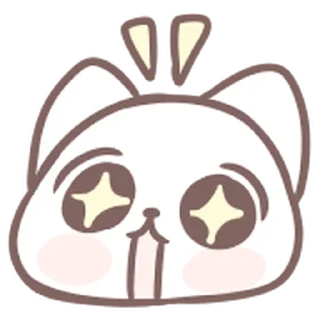 Sticker ꒰ ➤  котенш 4 💞 @nkplz ꒱ - 2