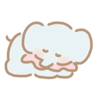 Sticker ૮꒰ ｡っ -｡꒱ఎ   ⃝@mewsticks ⊹  ◜ ♡  𝅭 - 1