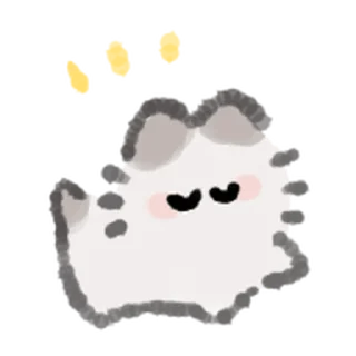 Стикер ૮꒰ ｡っ -｡꒱ఎ   ⃝@mewsticks ⊹  ◜ ♡  𝅭 - 11