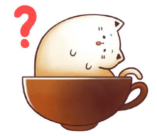 Sticker Sweet time Catppuccino @moe_sticker_bot - 7