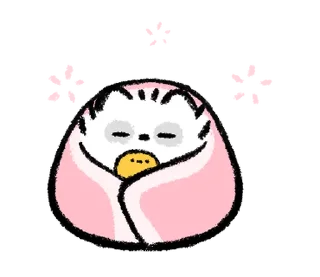 Sticker Happy happy Raccoon dog by @moe_sticker_bot - 2