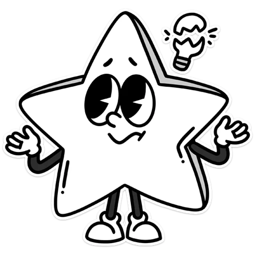 Sticker linkstars - 1