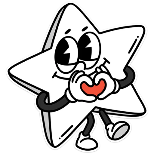 Sticker linkstars - 1