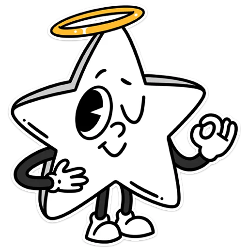 Sticker linkstars - 1