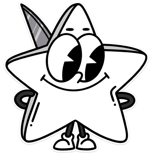 Sticker linkstars - 1