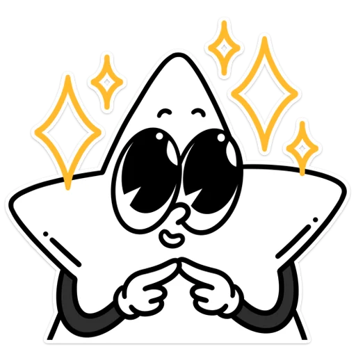 Sticker linkstars - 1