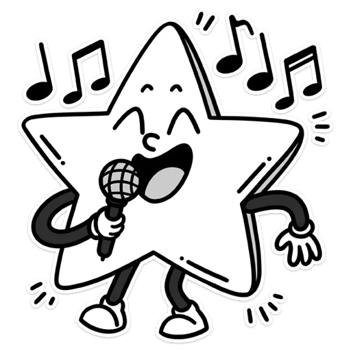 Sticker linkstars - 1