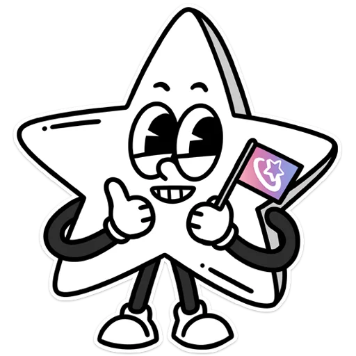 Стикер linkstars - 1