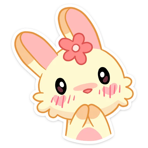 клипарт кролик мультфильм