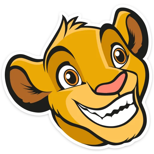 Стикер Король Лев :: @TgSticker - 6