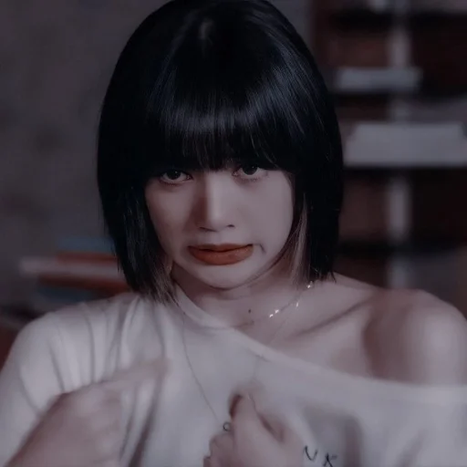 Человек чёлка губа