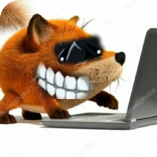 Sticker лисаколобок тиджой - 3