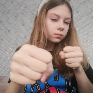 Sticker лизка лалала - 5