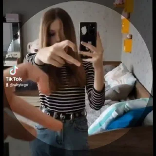 Sticker лизка лалала - 3