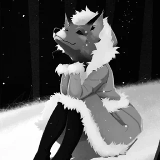 Sticker ꒰ 🦊 ꒱ лиса алиса ഒּ  от : @kotichkv - 6