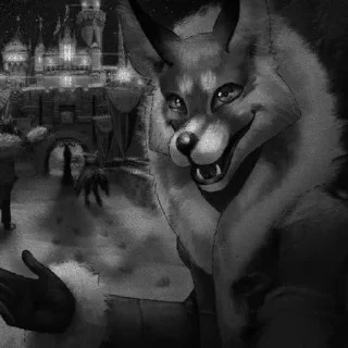 Sticker ꒰ 🦊 ꒱ лиса алиса ഒּ  от : @kotichkv - 3