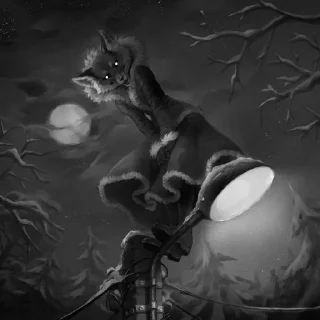 Sticker ꒰ 🦊 ꒱ лиса алиса ഒּ  от : @kotichkv - 5