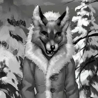 Sticker ꒰ 🦊 ꒱ лиса алиса ഒּ  от : @kotichkv - 1