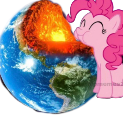 Стикер literallymemememepinkiepie - 1