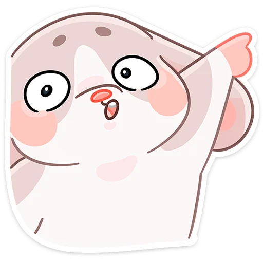 Sticker littlemousehugbeztexta - 1