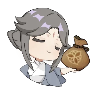 Sticker люяо @meiiqqwwww - 6