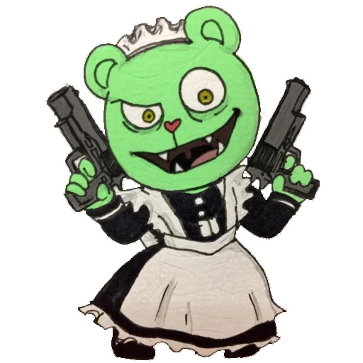 Sticker livehappytf - 1