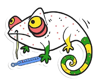 Sticker Хладнокровушки - 6