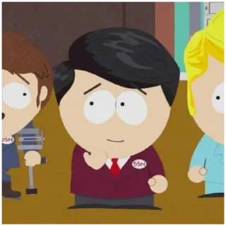 Sticker лиза стэн кинни - 1