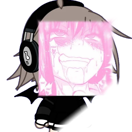 headphones sketch cartoon