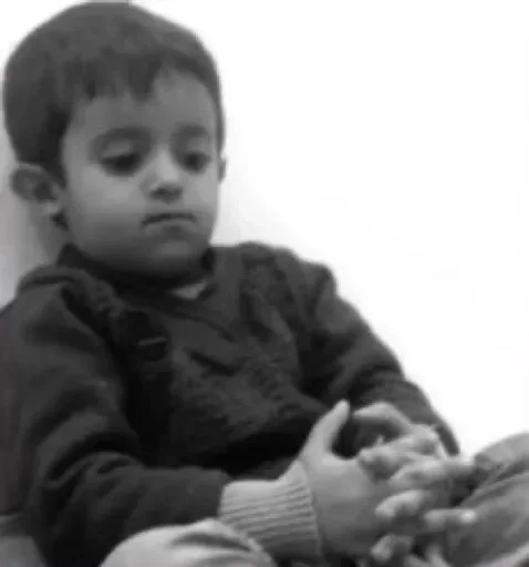 person toddler human face