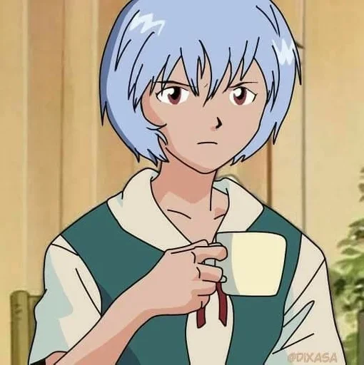 аниме мультфильм человеческое лицо