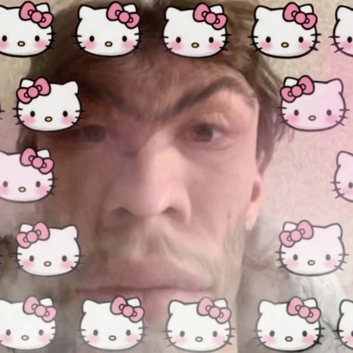 cartoon human face indoor