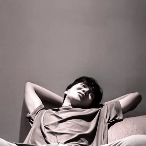 person human face wall