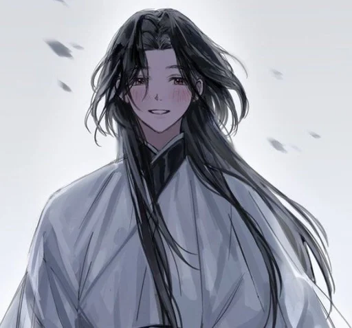 anime human face cg artwork