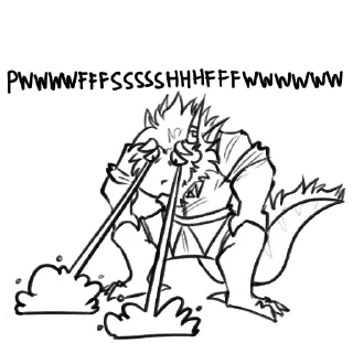 Стикер himboDerg Locke - 10